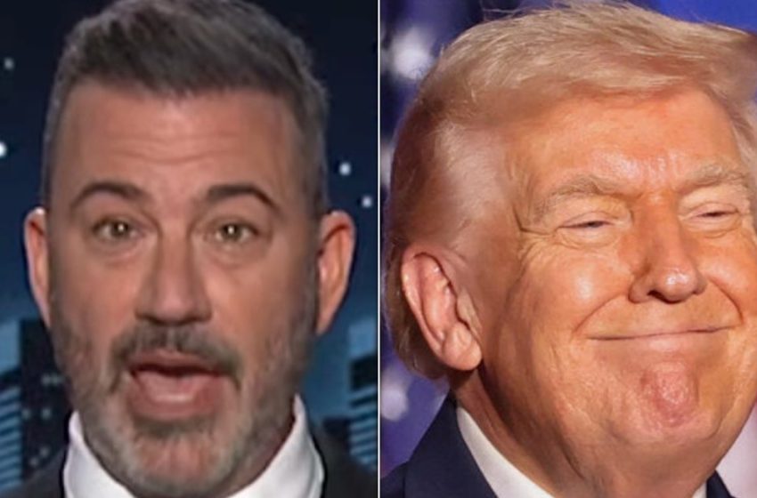  Jimmy Kimmel Calls BS On Trump’s Favorite Attack On Protesters