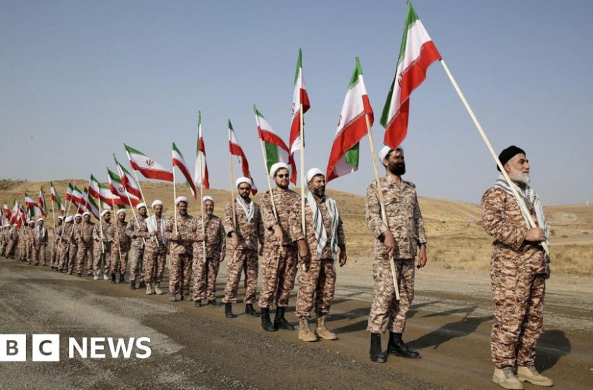  EU adds Iran's Revolutionary Guards to 'terrorist list' – BBC
