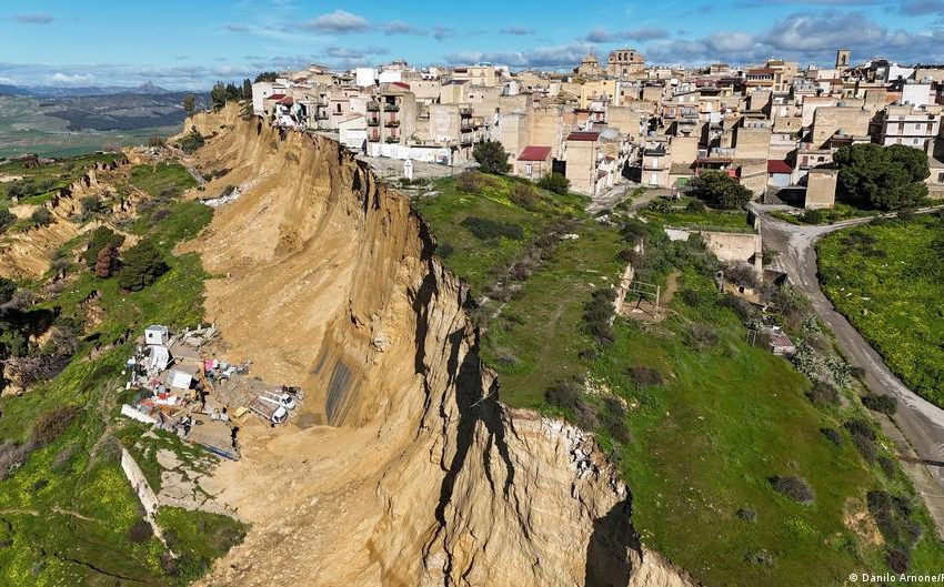  Sicily landslide forces evacuation of 1,500