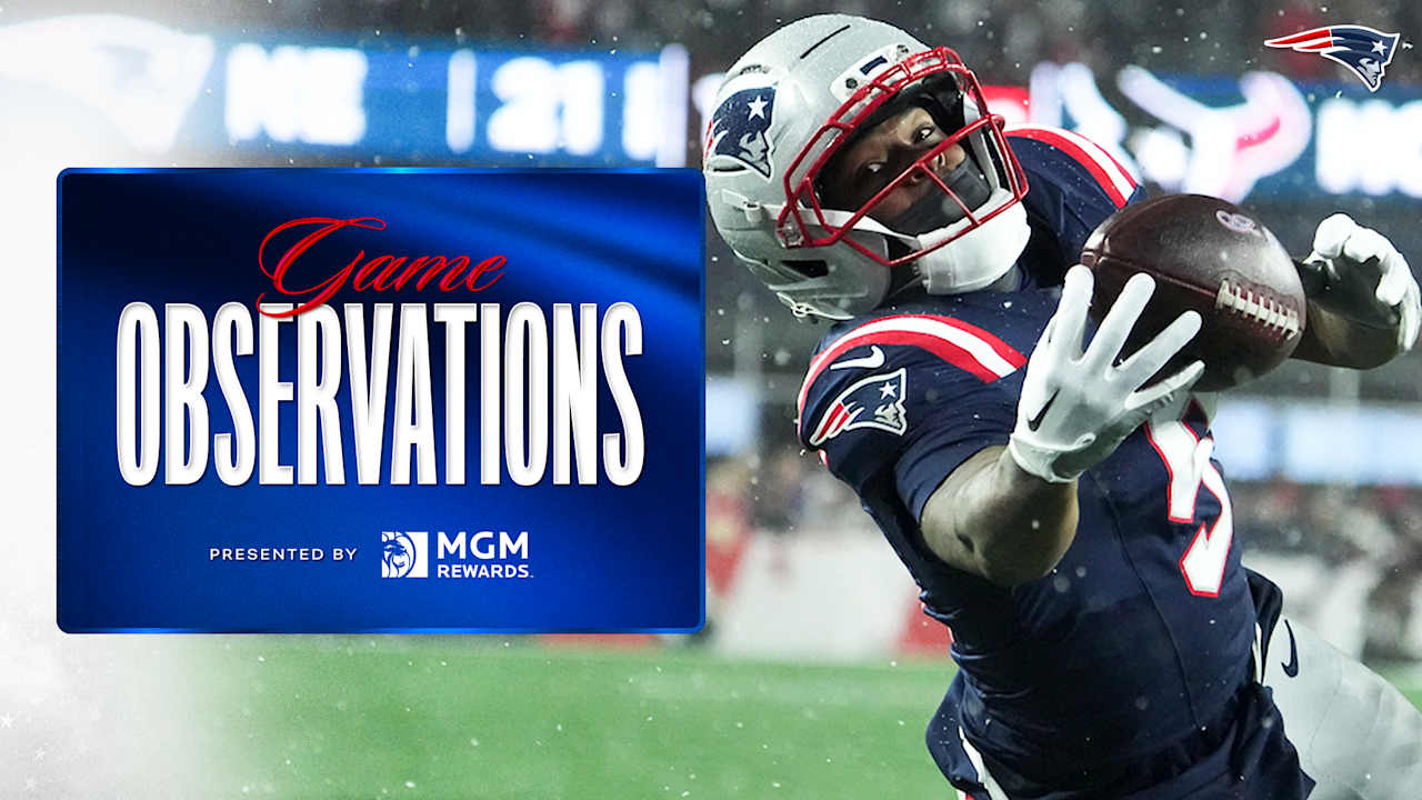  8 Takeaways From the Patriots Divisional Round Victory Over the Texans to Reach the AFC Championship Game 