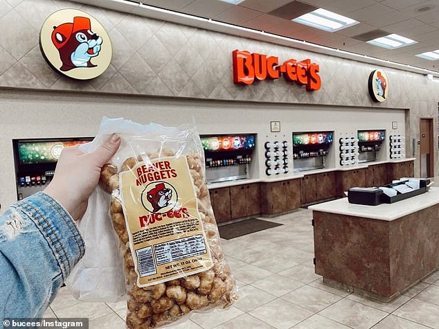 The store's famous 'Beaver Nuggets,' which is actually caramel corn