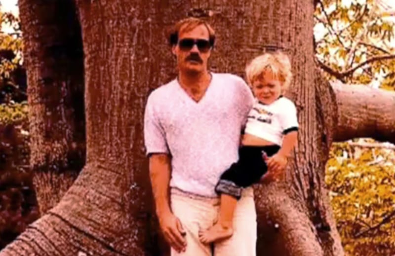 Tony Dokoupil and his father Anthony Edward Dokoupil