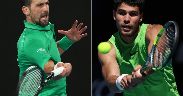  Alcaraz, Djokovic on cusp of history-making Australian Open final