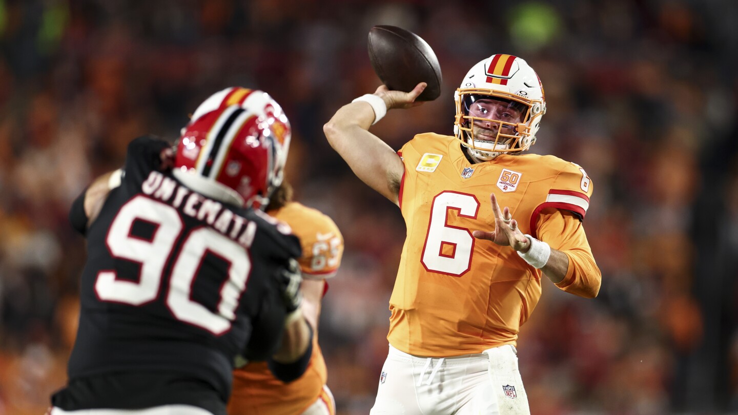  Baker Mayfield spices up Bucs-Falcons rivalry