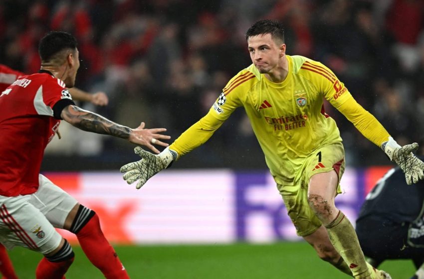  Benfica 4 Real Madrid 2: Goalkeeper Anatoliy Trubin scores as Mourinho’s side dump Madrid into the play-offs