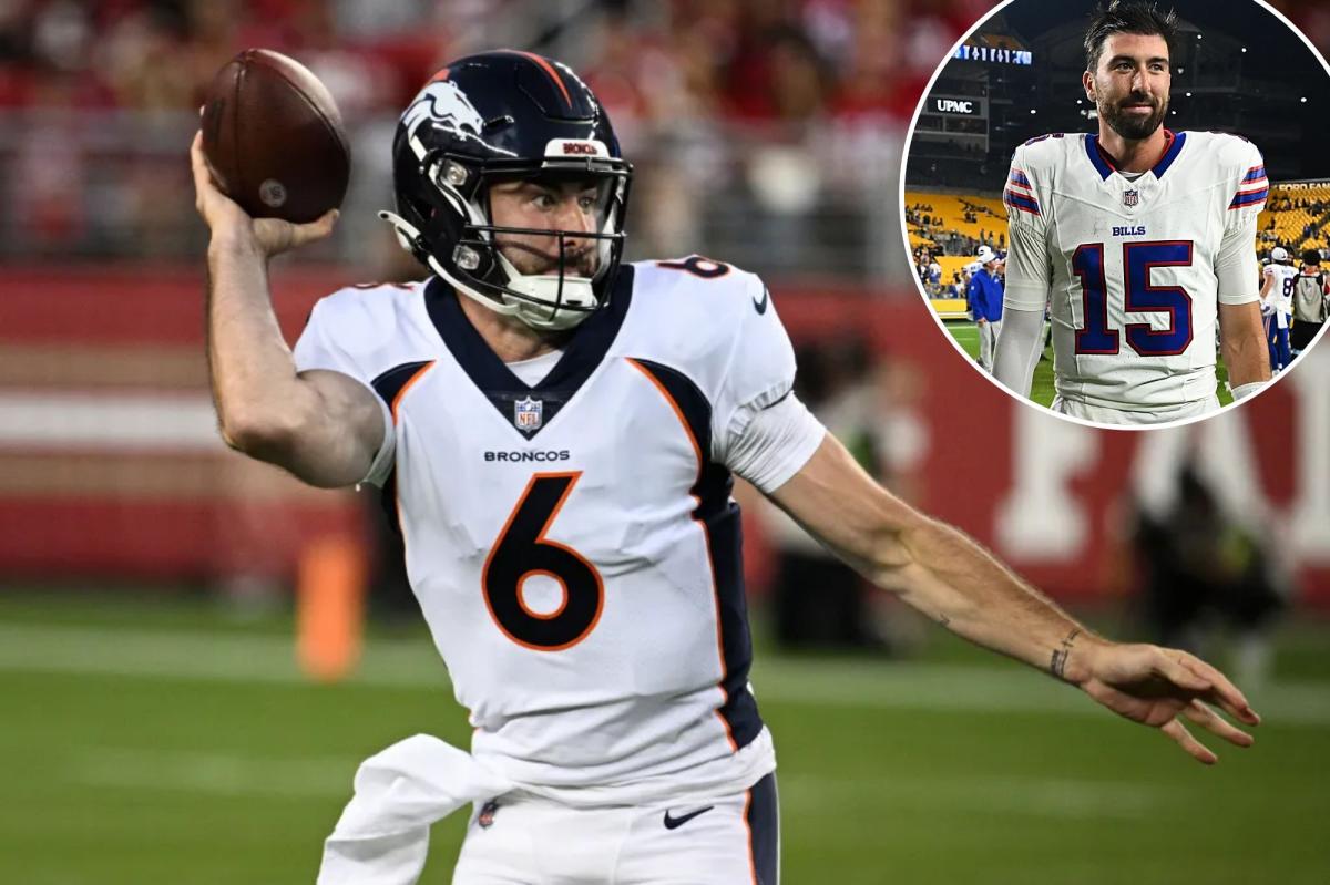  Broncos add QB Ben DiNucci straight from TV gig to be Bo Nix injury insurance