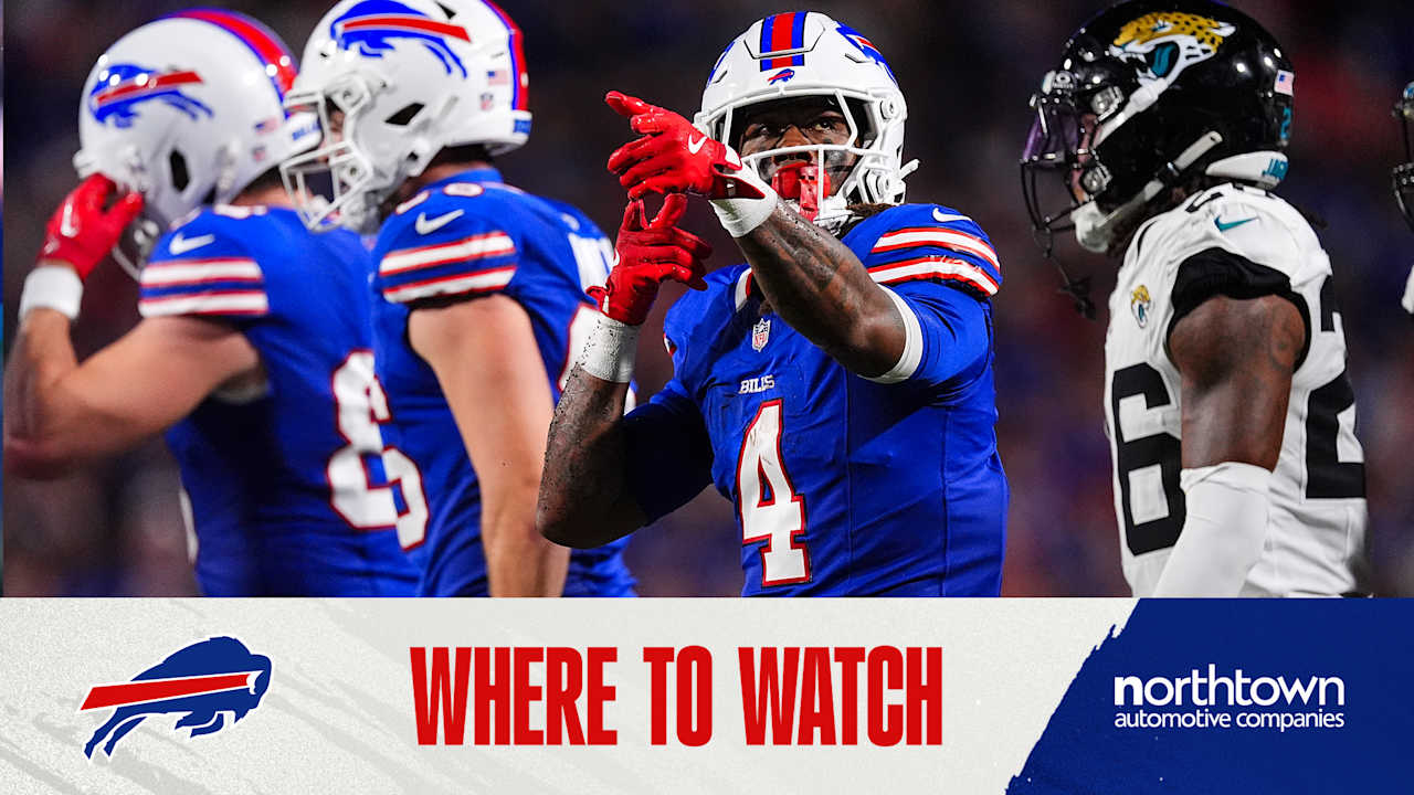  Buffalo Bills at Jacksonville Jaguars | Where to watch, stream and listen