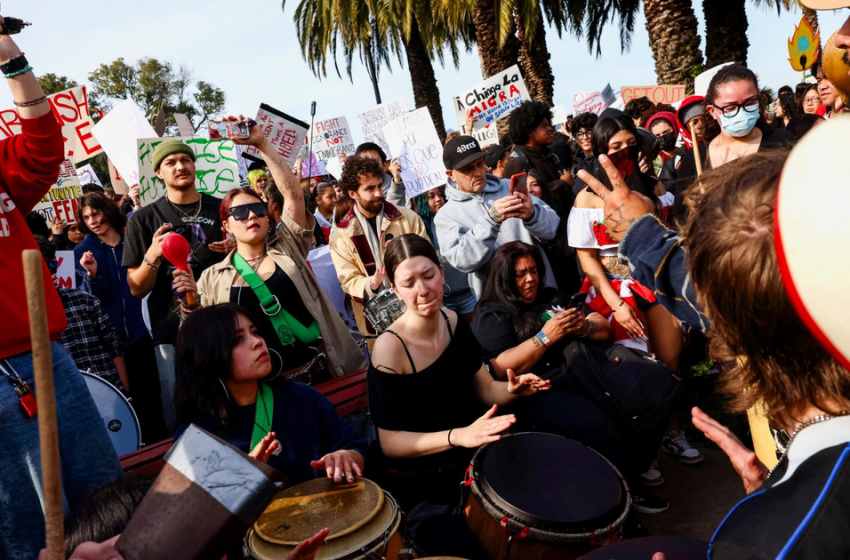  Businesses close, students walk out as SF joins national ICE protest and strike