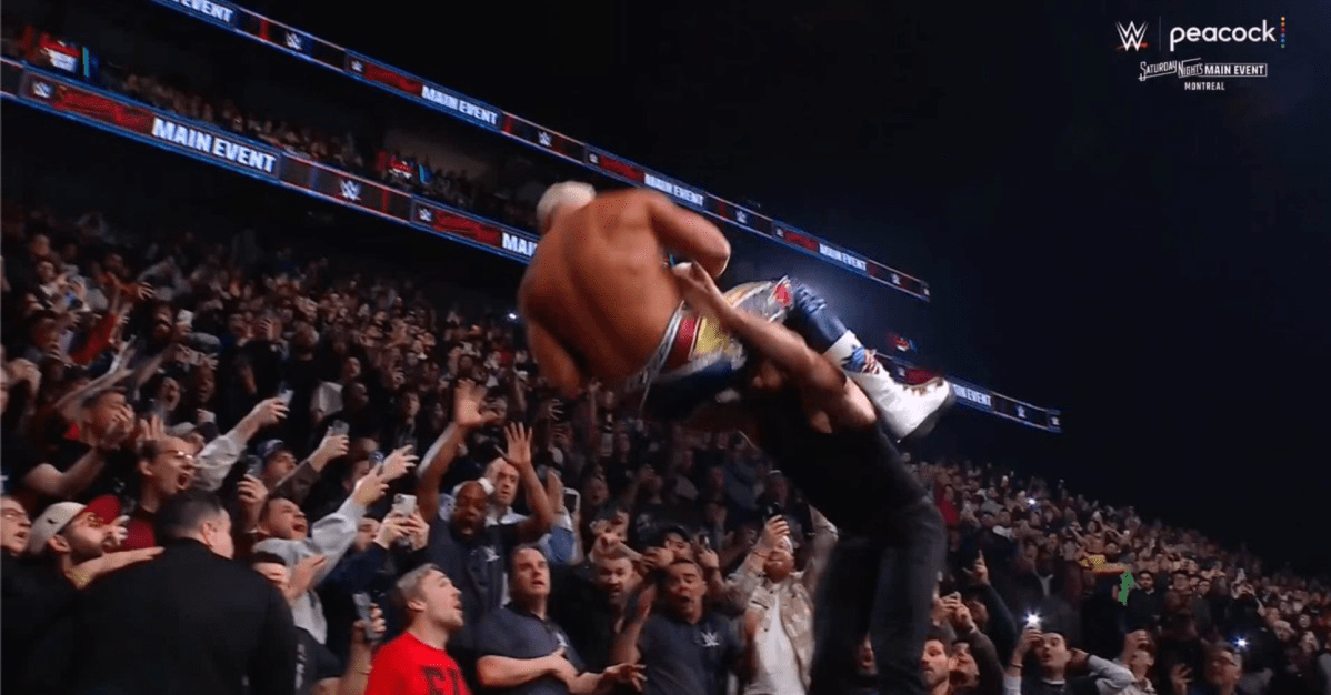  Rhodes, Fatu didn’t actually have match at Saturday Night’s Main Event, and it was awesome