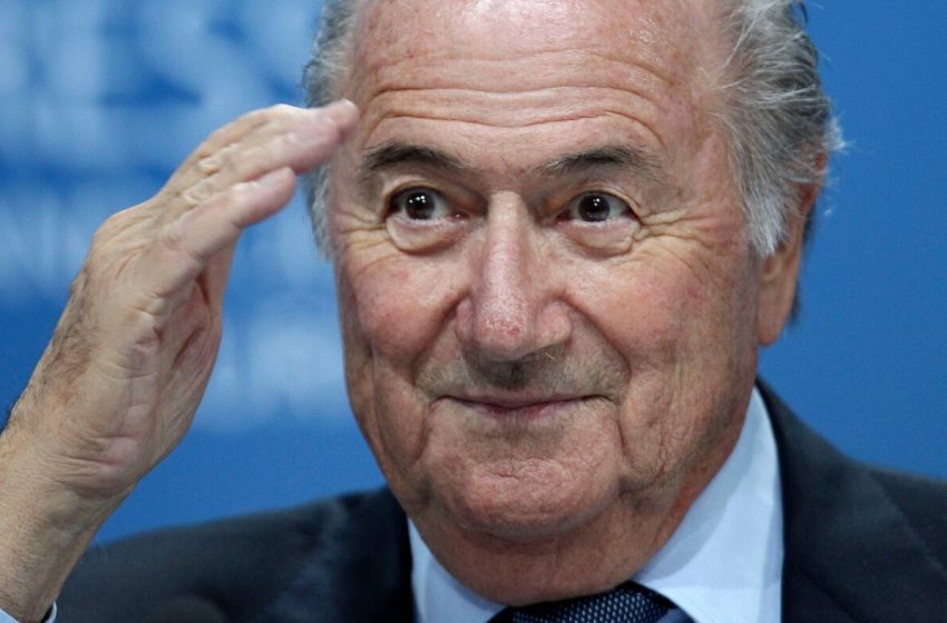  Ex-FIFA president Sepp Blatter joins those calling for boycott of World Cup in U.S. : NPR