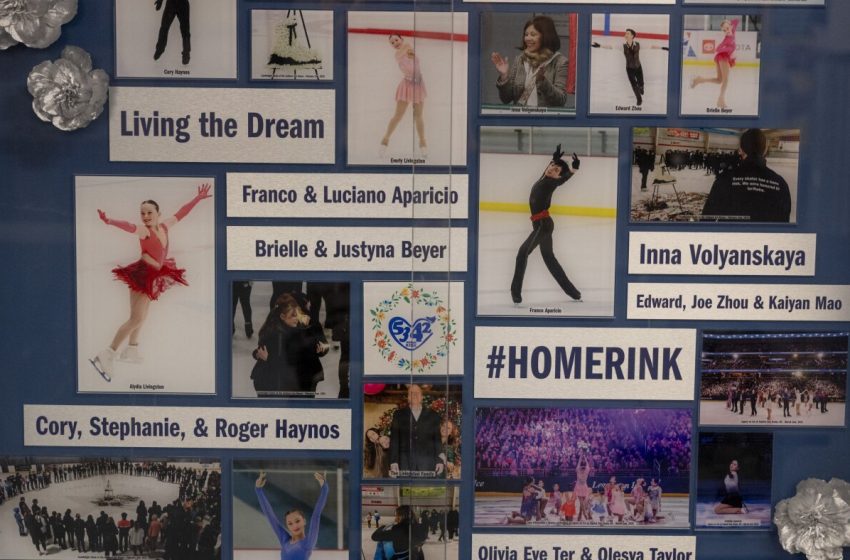  Figure skaters honor D.C. crash victims in Olympic year : NPR