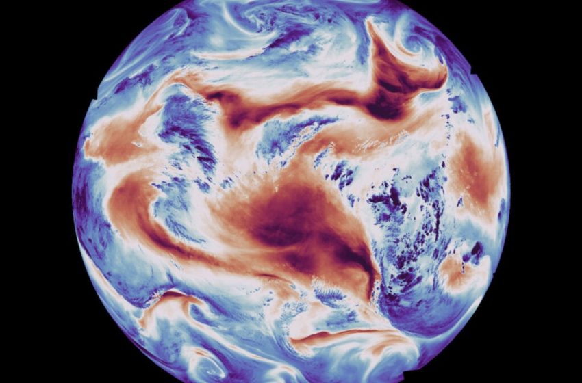  Next-Generation Weather Satellite Captures Earth’s Atmospheric Chaos in Striking Detail