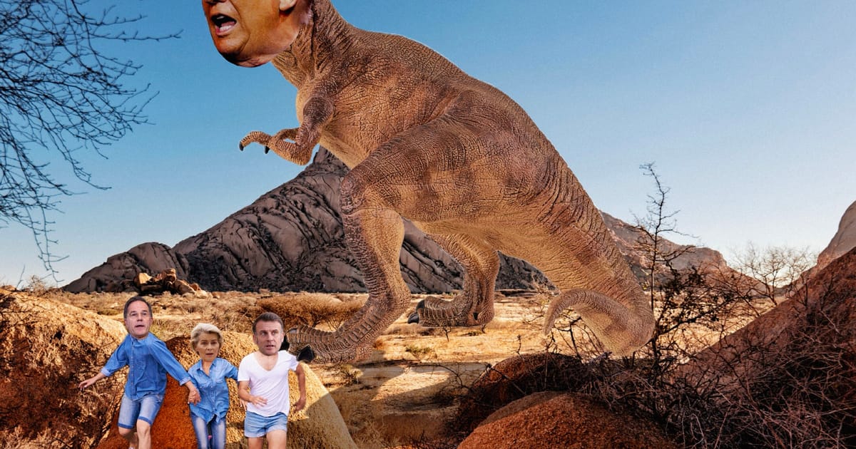  Trump’s a T-Rex and ‘pathetic’ leaders need to confront him, rages California’s Newsom – POLITICO