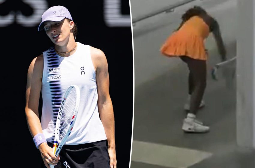  Iga Swiatek calls for player privacy at Australian Open after Coco Gauff smashes racket