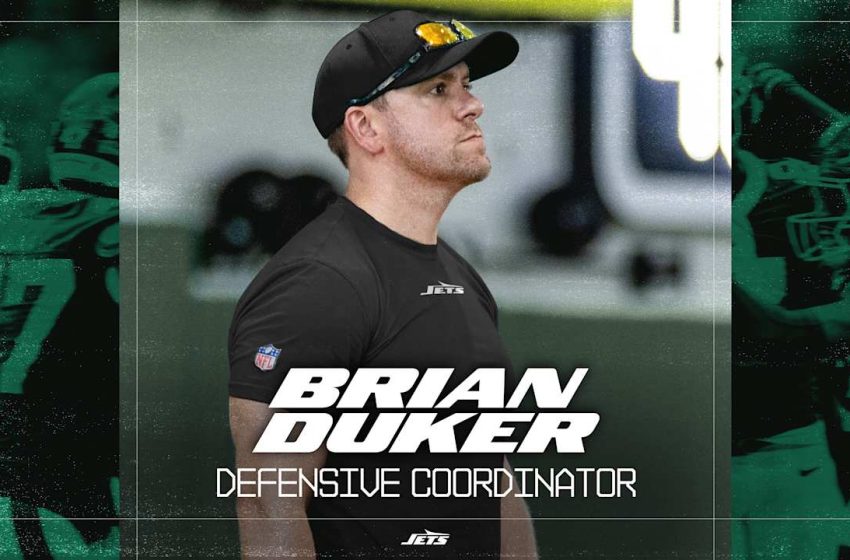  Jets Name Brian Duker Defensive Coordinator