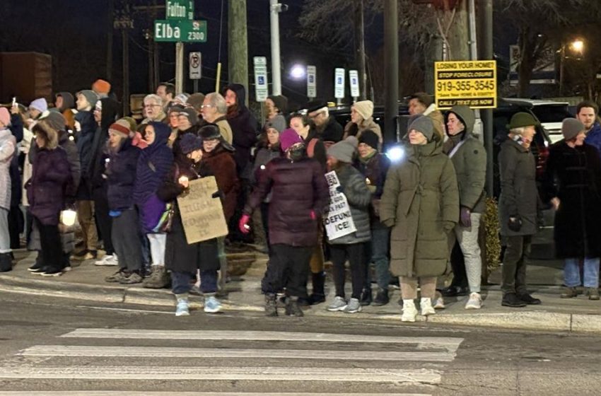  Vigil for Alex Pretti held at Durham VA as new video of Minneapolis shooting victim released :: WRAL.com