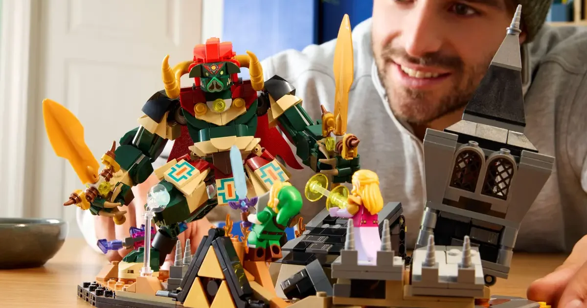  Zelda: Ocarina of Time Lego set revealed, with a mighty Ganon and hidden hearts
