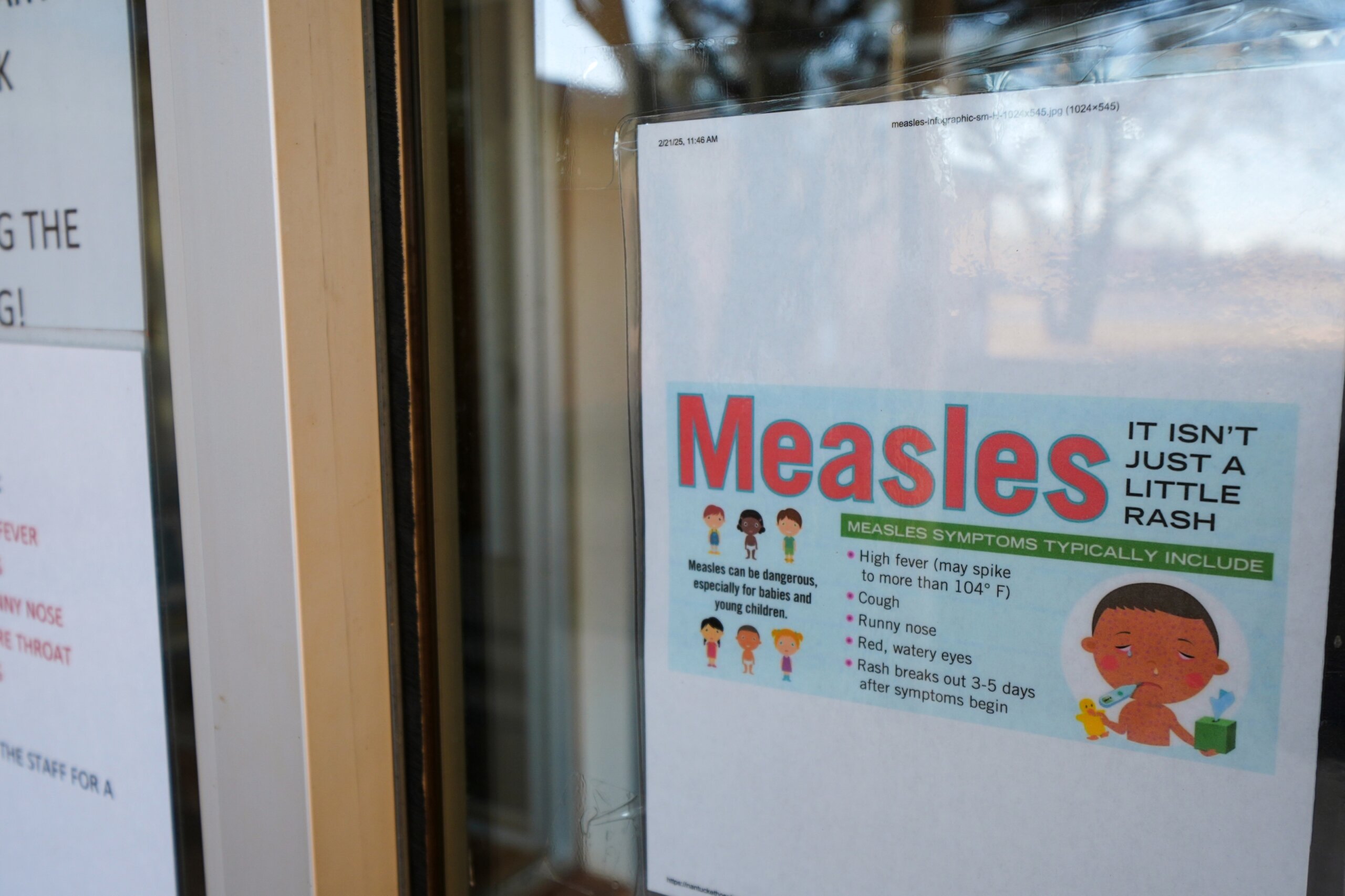  Person with measles traveled through Maryland, Virginia last week, health officials say