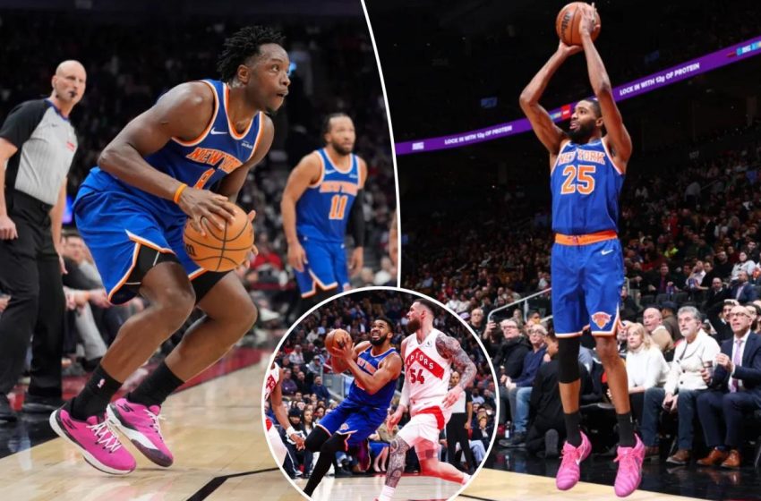  Mikal Bridges, OG Anunoby pick up Knicks in win over Raptors