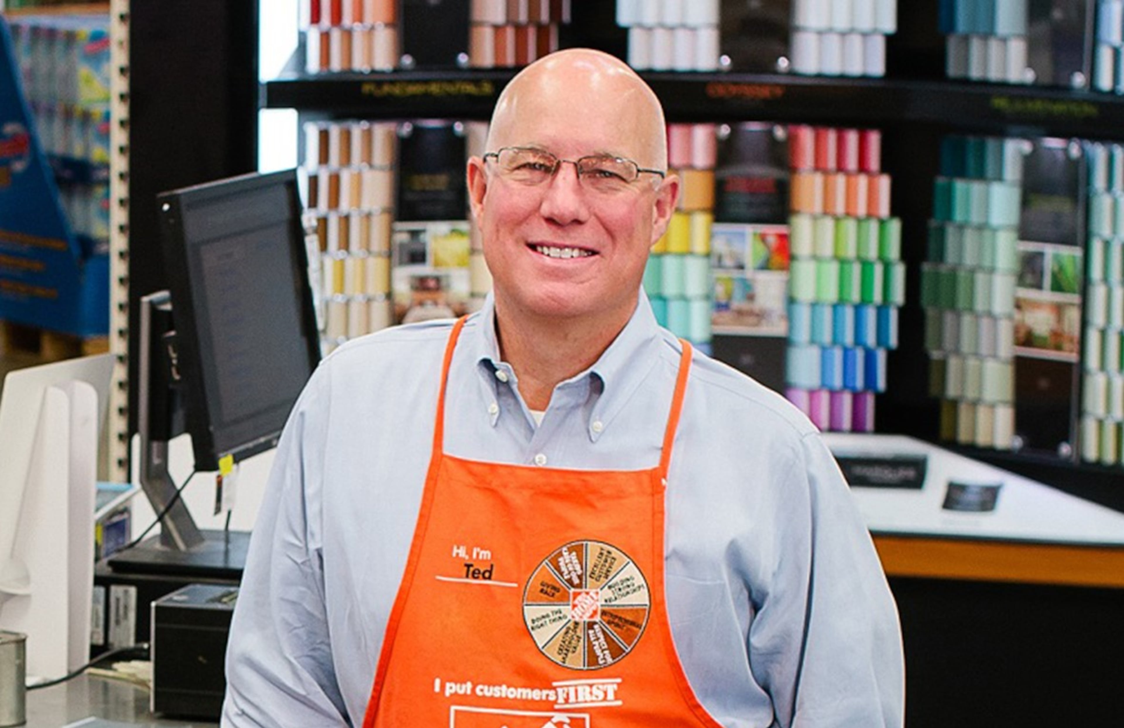 “We are announcing changes designed to increase our speed and agility,” Ted Decker, chair, president and CEO of Home Depot, said Wednesday in a letter to employees. (Courtesy of Home Depot)