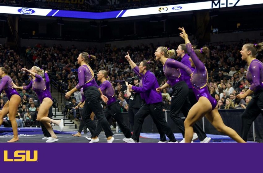  No. 2 LSU Gymnastics Earns Road Win at No. 7 Missouri, 197.675-197.500 – LSU