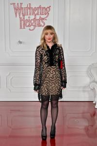 Kathryn Newton at the "Wuthering Heights" World Premiere held at the TCL Chinese Theatre on January 28, 2026 in Los Angeles, California.