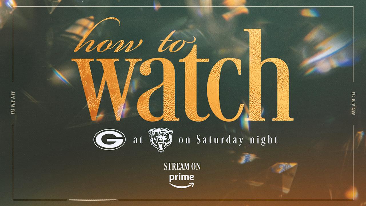  Packers vs. Bears | How to watch, stream & listen | 2025 NFC Wild Card playoff – Green Bay Packers – packers.com