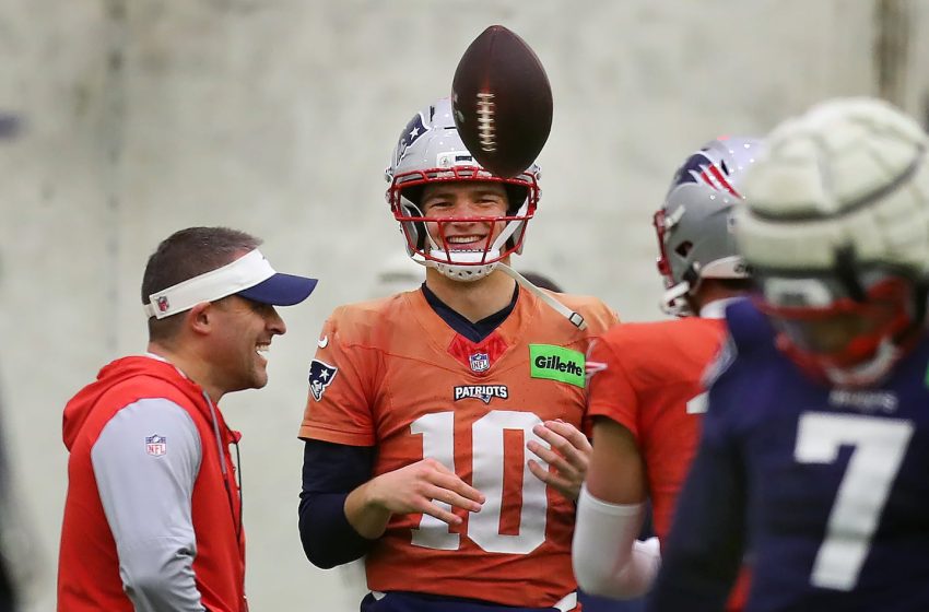  Patriots quarterback Drake Maye says he’s ‘feeling good’