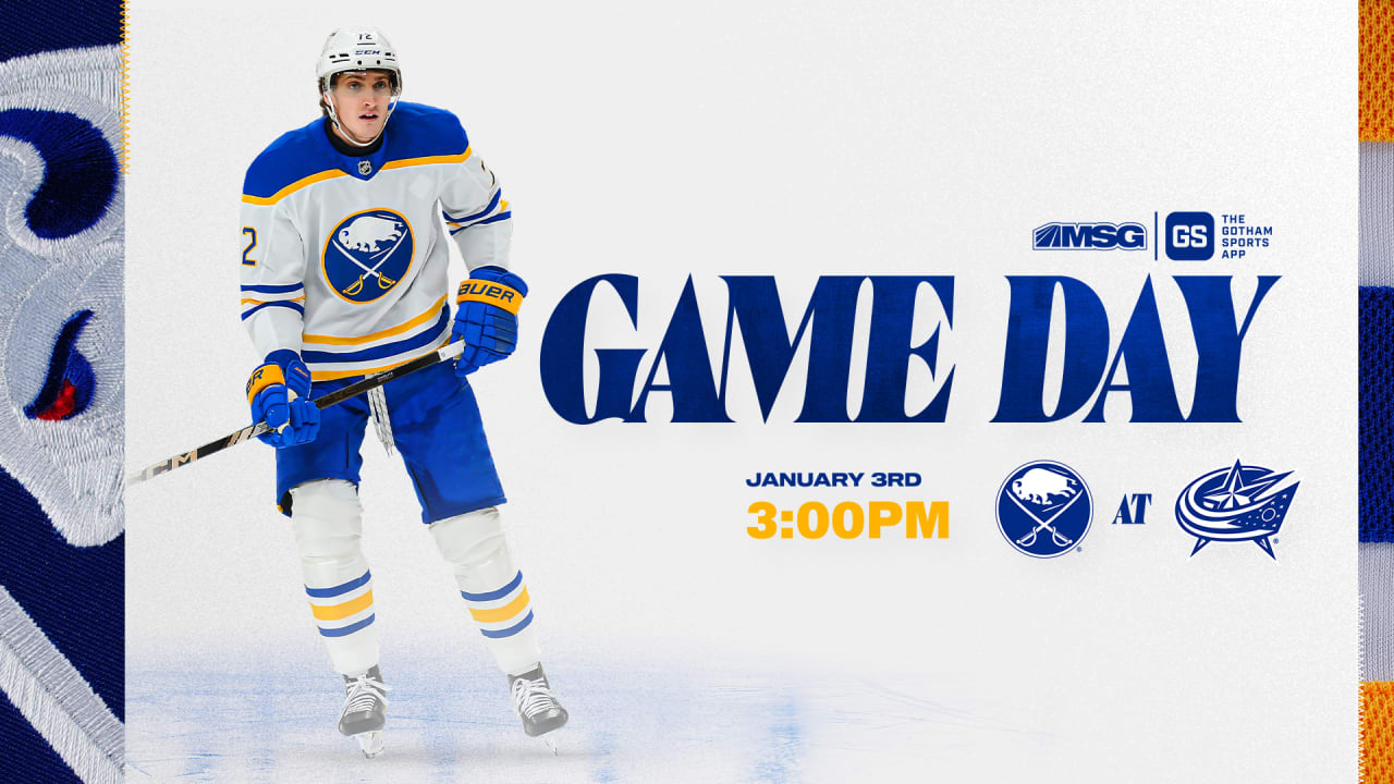  Sabres at Blue Jackets | How to watch, lineup notes, and storylines