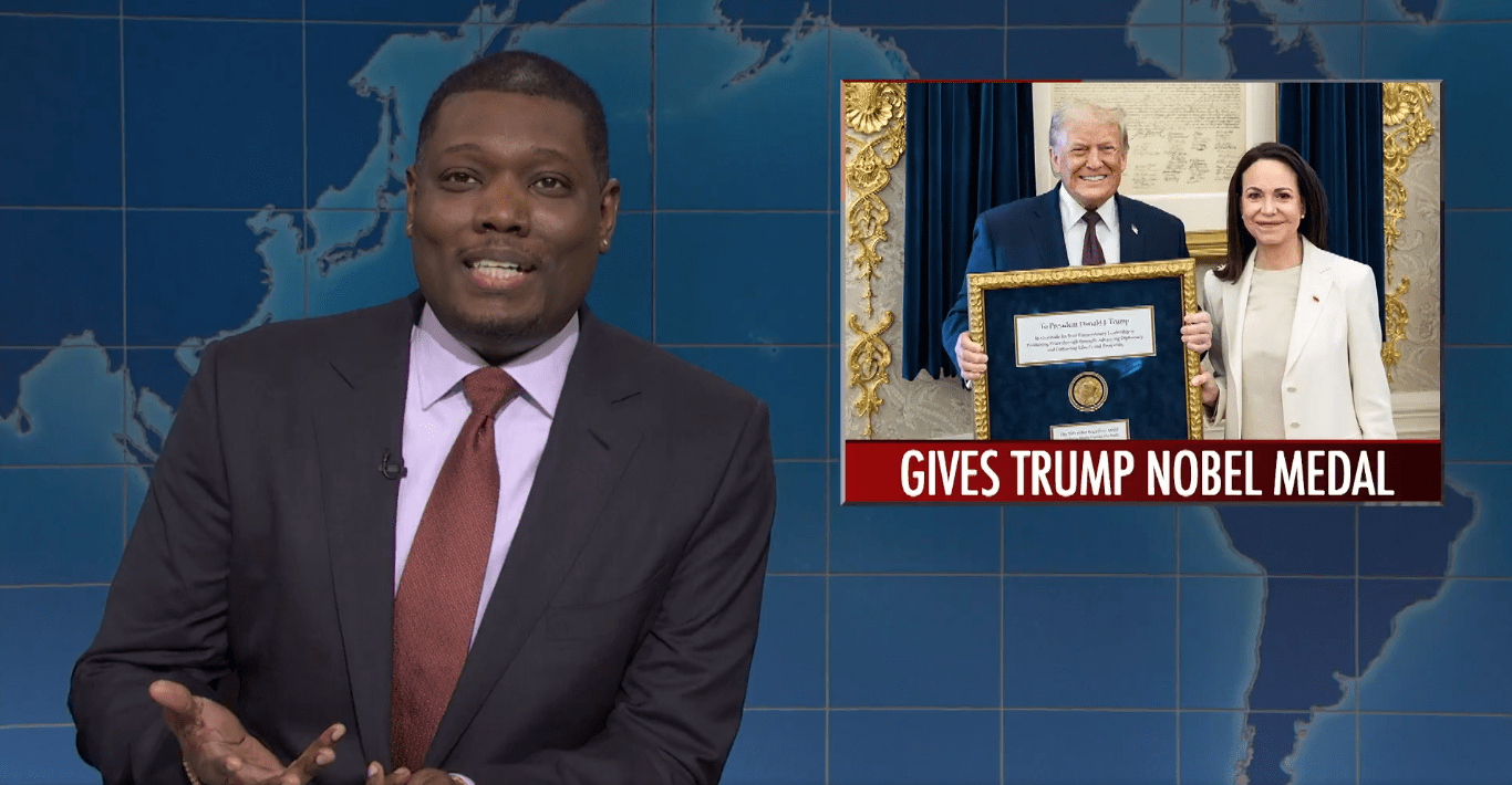  ‘SNL’ Weekend Update Calls Out ‘Psycho’ Trump for Peace Prize Snag