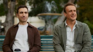 Brett Goldstein as Louis and Jason Segel as Jimmy in "Shrinking" Season 3 (Apple TV)