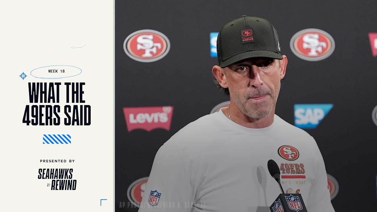  What The 49ers Said Following Their 13-3 Loss Vs. The Seahawks