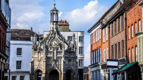 Getty Images A picture of Chichester town centre, where West Sussex County Council is based