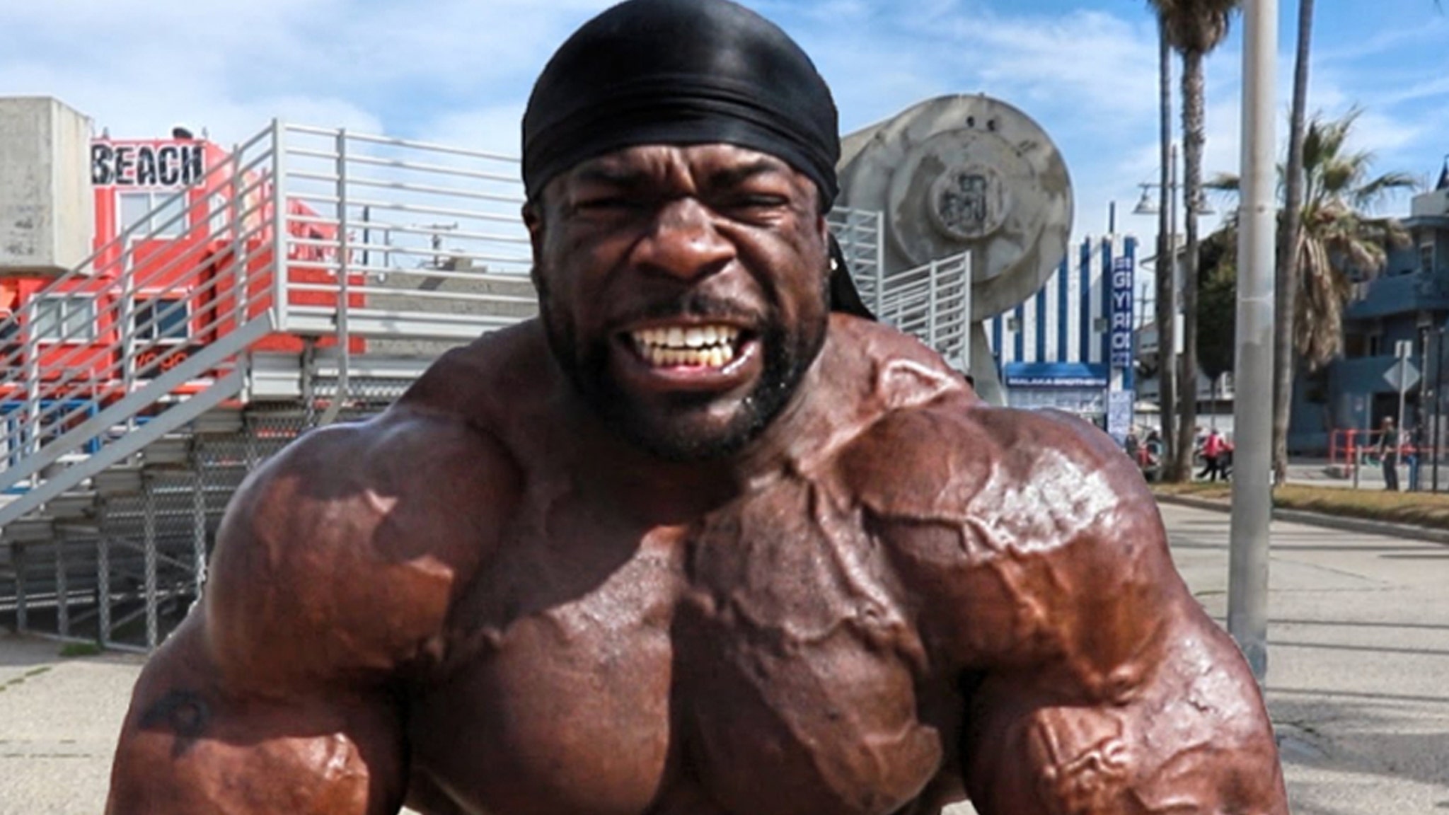  Bodybuilder Kali Muscle Hospitalized After Fainting at Gym