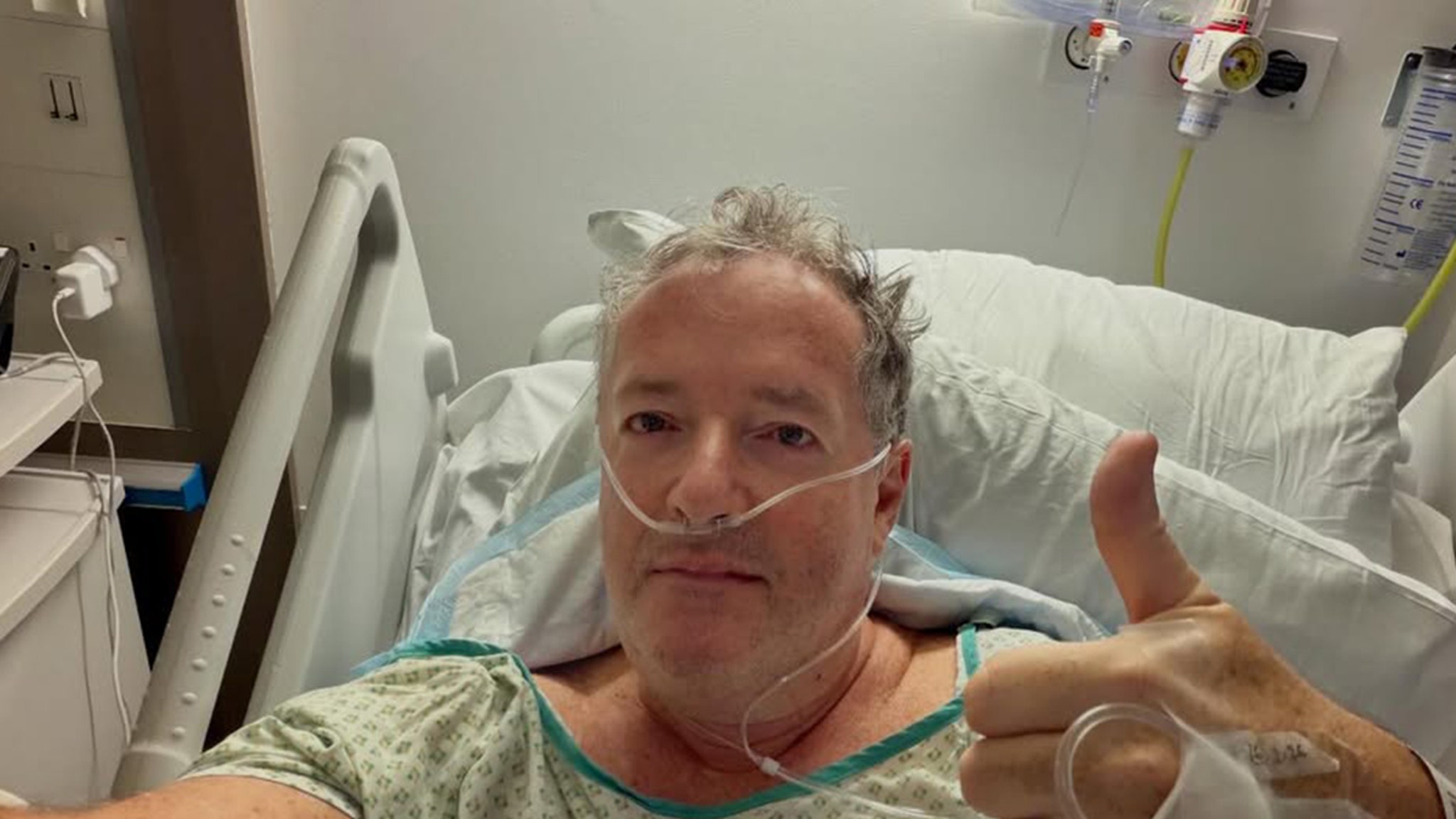  Piers Morgan Hospitalized After Fall, Undergoes Hip Replacement