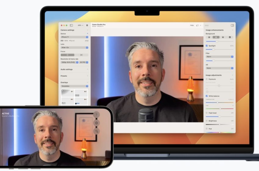  An app developer is suing Apple for Sherlocking it with Continuity Camera
