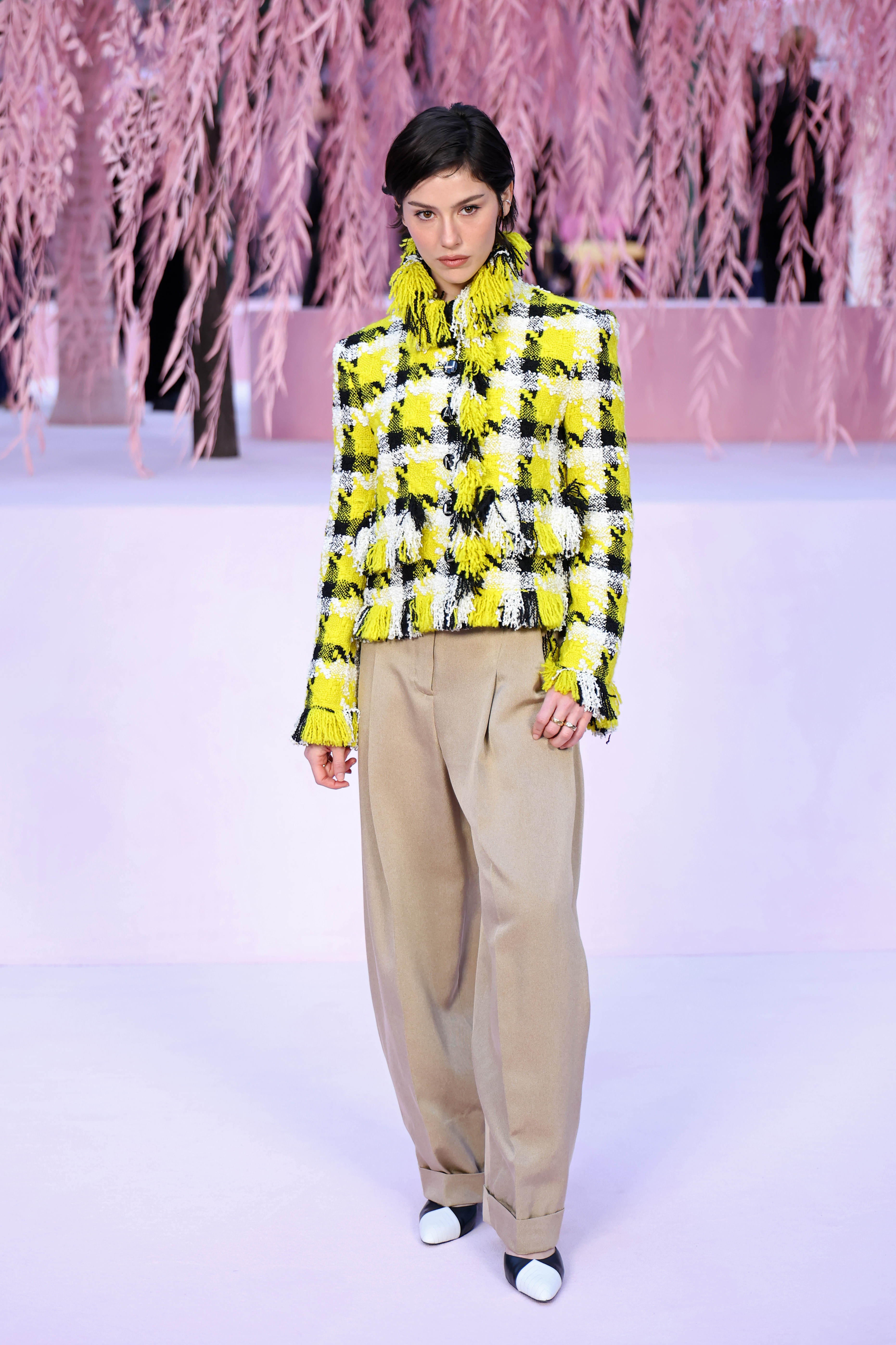 Gracie Abrams at the Chanel show