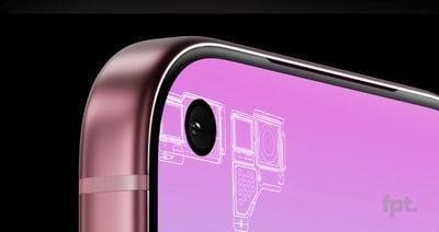 face id top left prosser iphone 18 pro