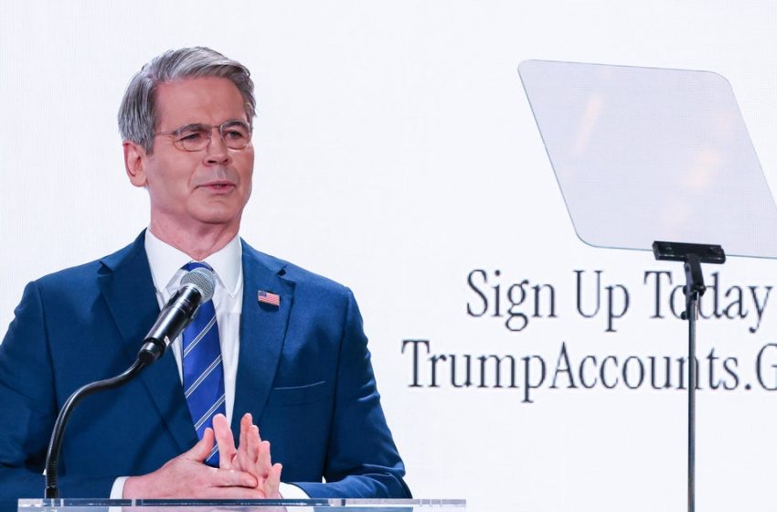  Bessent touts Trump Accounts as rainy day fund and slams critics as “out of touch”