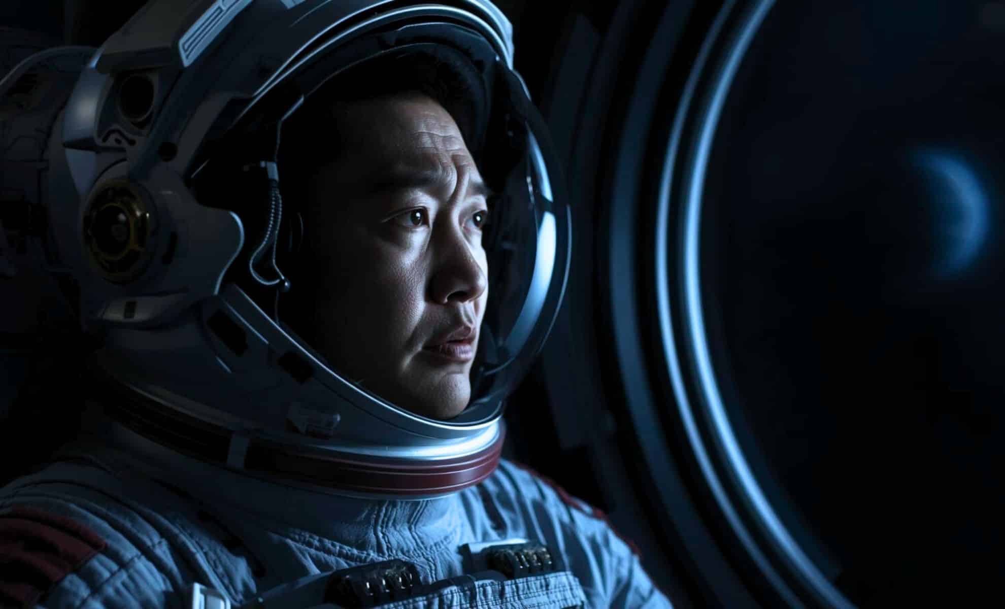  Alone in Space, a Chinese Astronaut Heard Something Knock on His Capsule 300 KM Above Earth