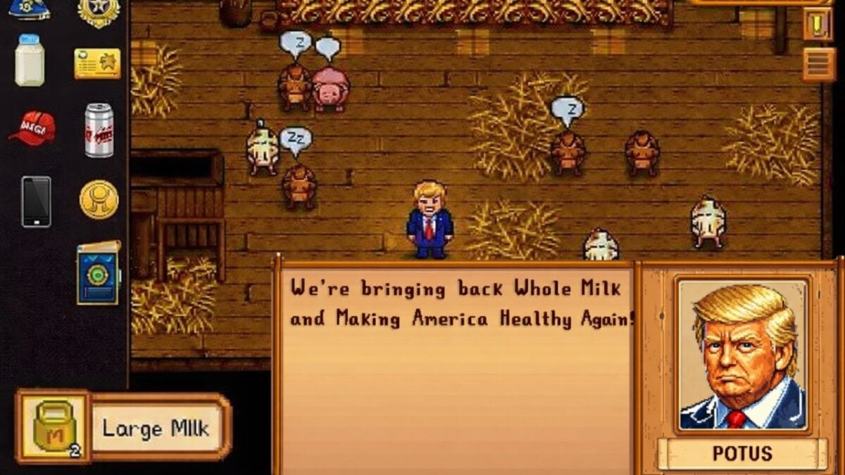  Trump Uses Stardew Valley To Threaten Third Term