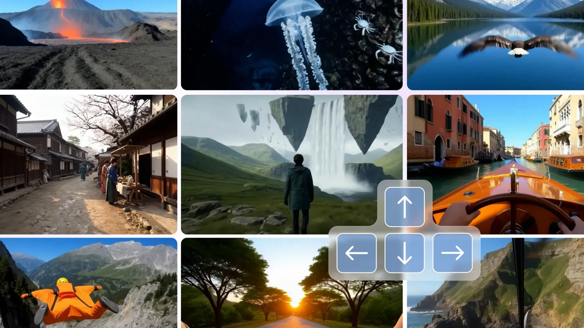 examples of virtual worlds created by google genie 3