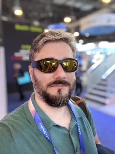 lucyd reebok sports audio glasses on display at CES 2026