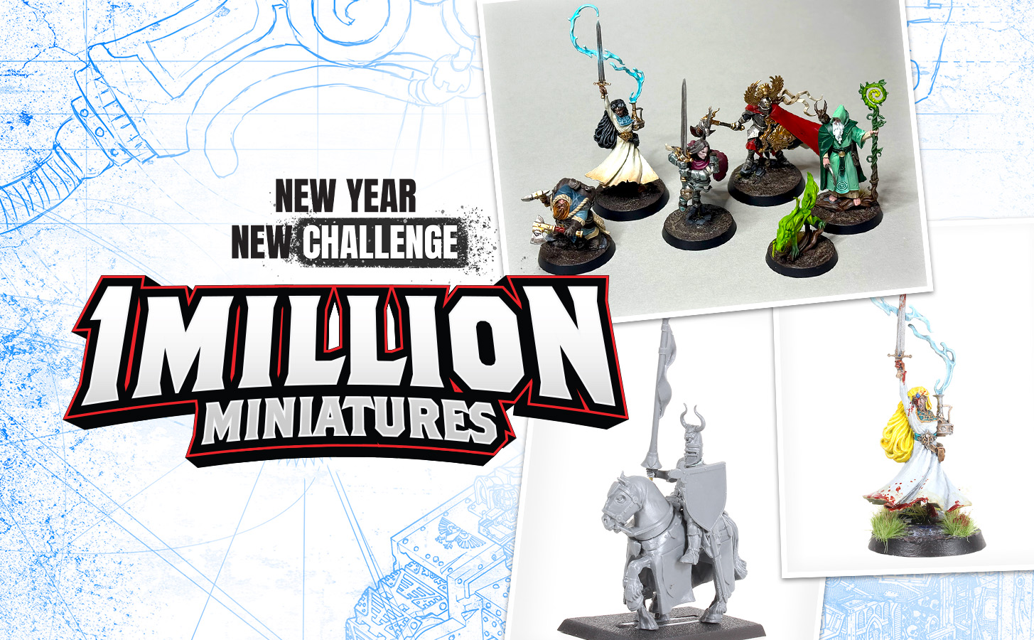  The Warhammer Community team have made their Million Miniatures Challenge pledge – What are you planning?