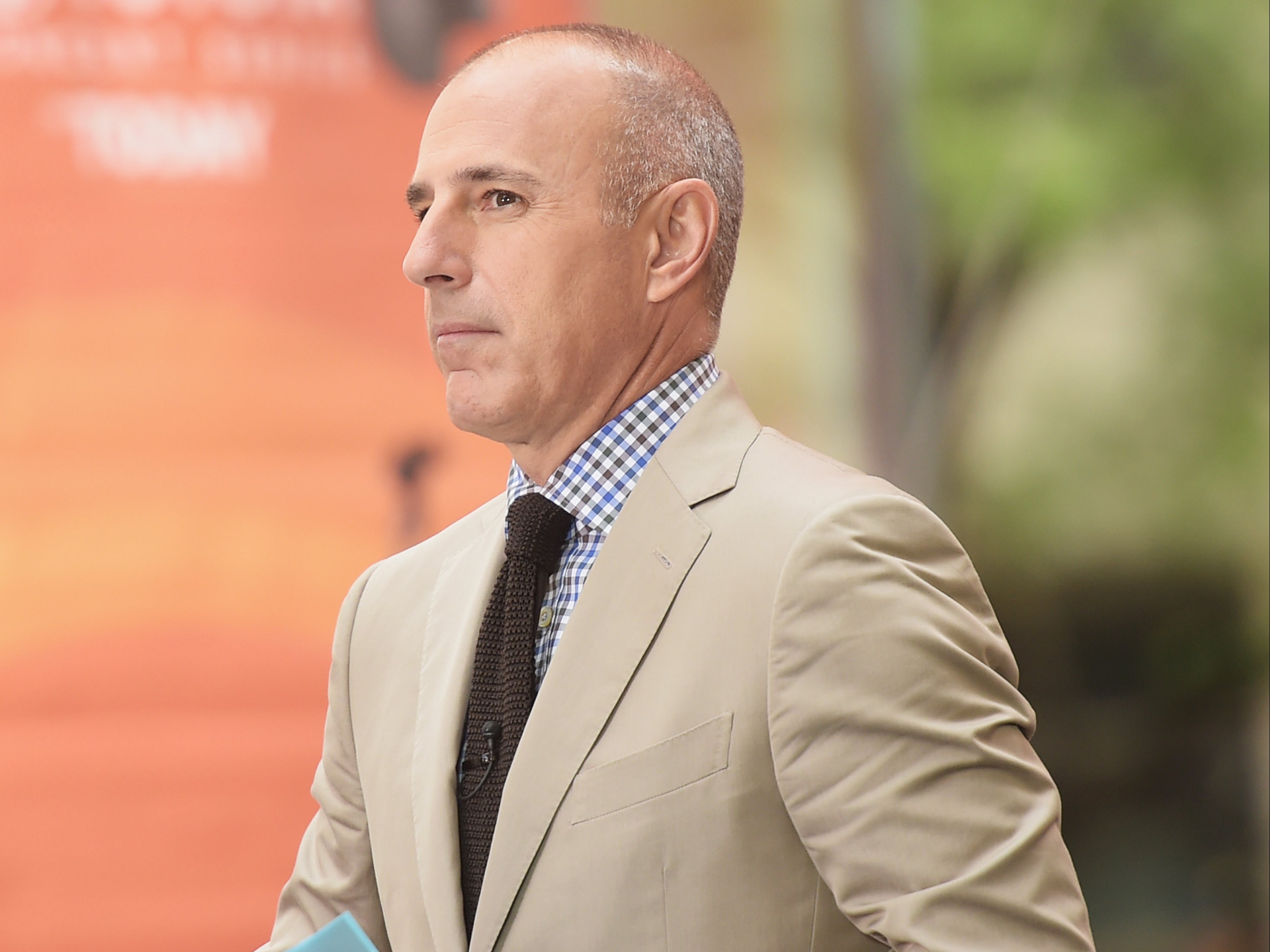 Matt Lauer, a longtime anchor on the ‘Today’ show is pictured in 2014, years before his firing over sexual assault allegations
