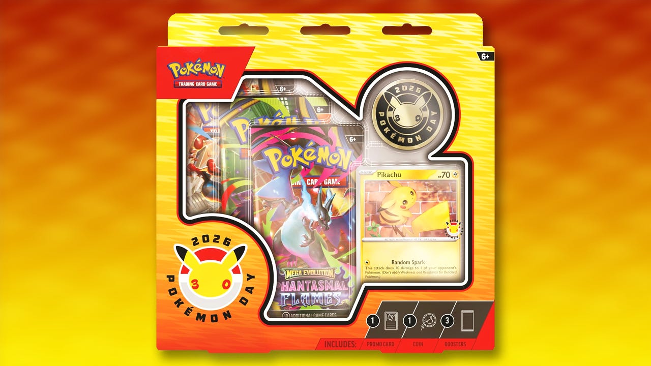  Pokémon Day 2026 TCG Collection is Back in Stock, and Scores a Major Discount Ahead of Pokémon’s 30th Anniversary Celebrations