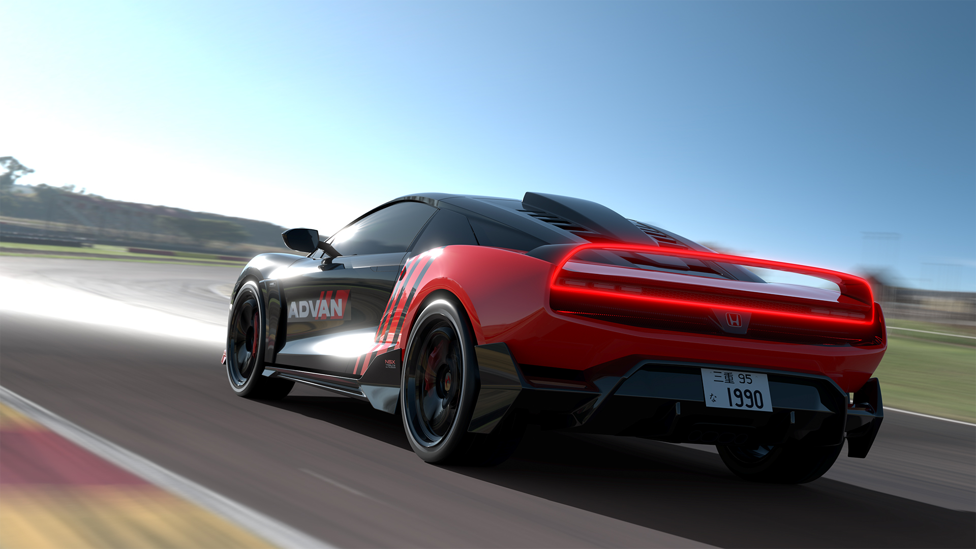 Honda NSX Tribute by Italdesign rear.