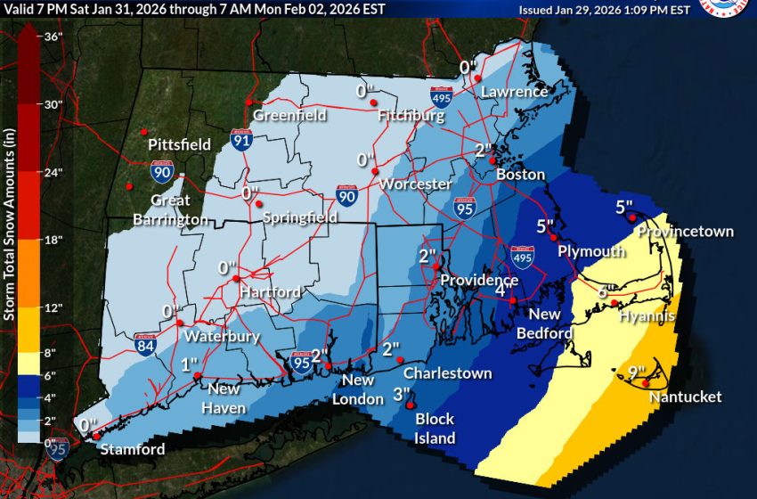  Cape Cod could face blizzard-like conditions