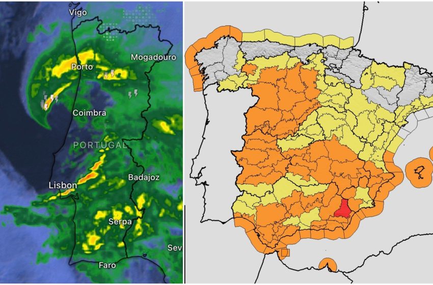  Red alert as Storm Kristin brings 200km/h hurricane force winds