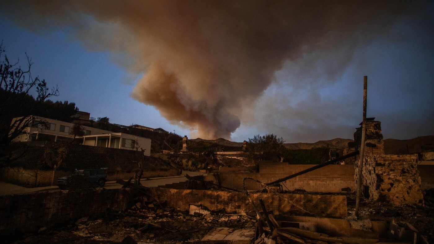  Long-term health impacts from LA wildfires are just becoming clear : NPR